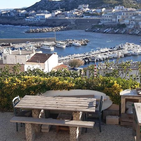 Cabanon Vue Mer Et Calanques Les Goudes Marseilles Buitenkant foto