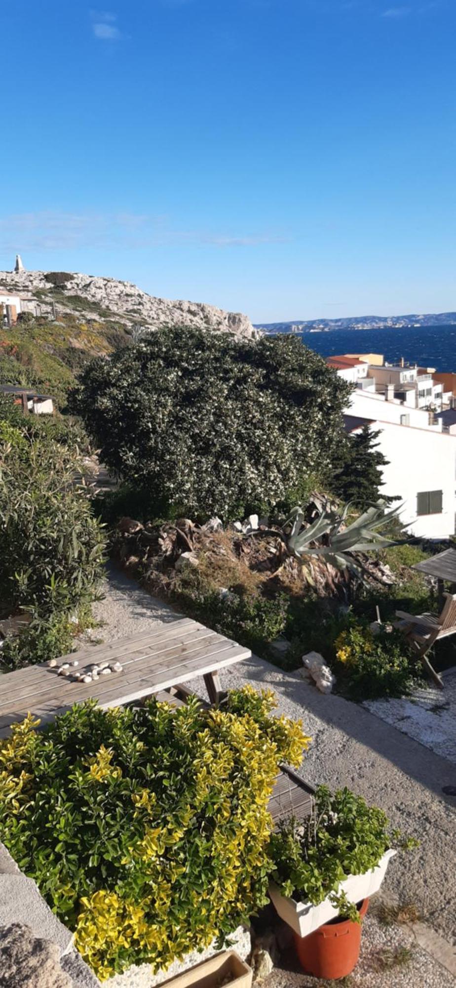 Cabanon Vue Mer Et Calanques Les Goudes Marseilles Buitenkant foto